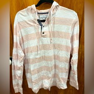 Pd&c hooded shirt size L